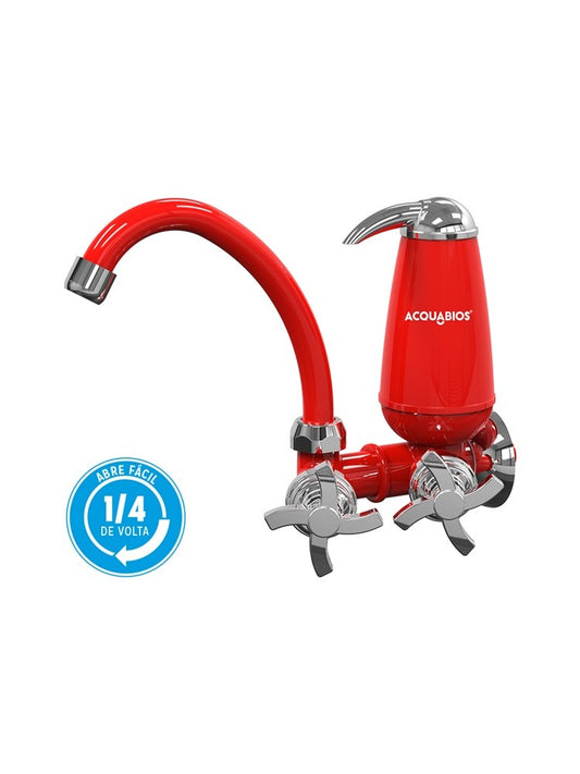 Torneira Bica Móvel com Filtro Acquabios QS e05 Cores